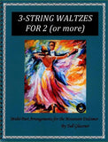 Tull Glazener - 3-String Waltzes For 2 (Or More)-Folkcraft Instruments