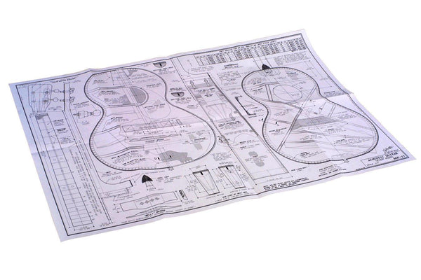 Tenor Acoustic Guitar Building Plans | Folkcraft Instruments