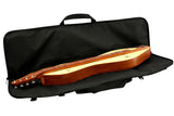 Dulcimer Carrying Case, Embroidered With "FolkRoots® Dulcimers" Logo-Folkcraft Instruments Dulcimer Case Bag