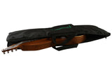 Dulcimer Carrying Case For Folkcraft® Double Neck Dulcimers-Folkcraft Instruments Dulcimer Case Bag