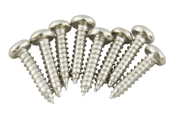 Folkcraft® Screws For Open Or Enclosed Gear Tuners, 3/8" Length, Eight Pack-Folkcraft Instruments