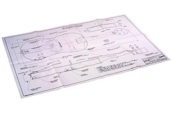 Fiddle Plan Medieval Fiedel Plan – Folkcraft Instruments